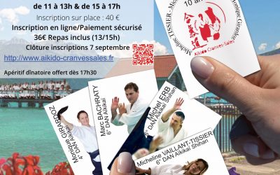 Les 10 ans – Stage événement