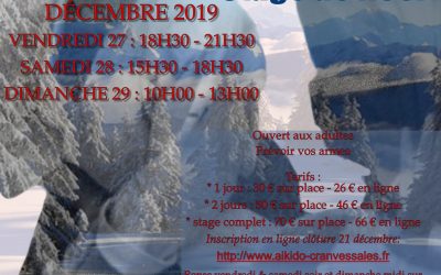 Stage de Noël Marc Bachraty