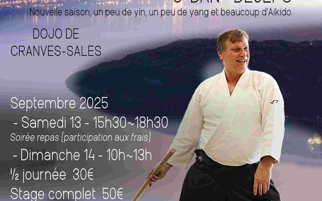 Stage d’automne Marc Bachraty 6e Dan