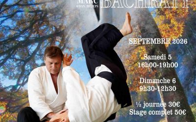 Stage Marc Bachraty 6e Dan